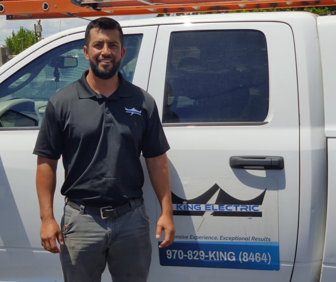 Picture of Fabian Flores, Master Electrician. Fort Collins CO Residential Electrician
